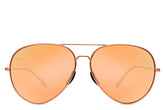 Tangle Free Aviator - Peach Polarized